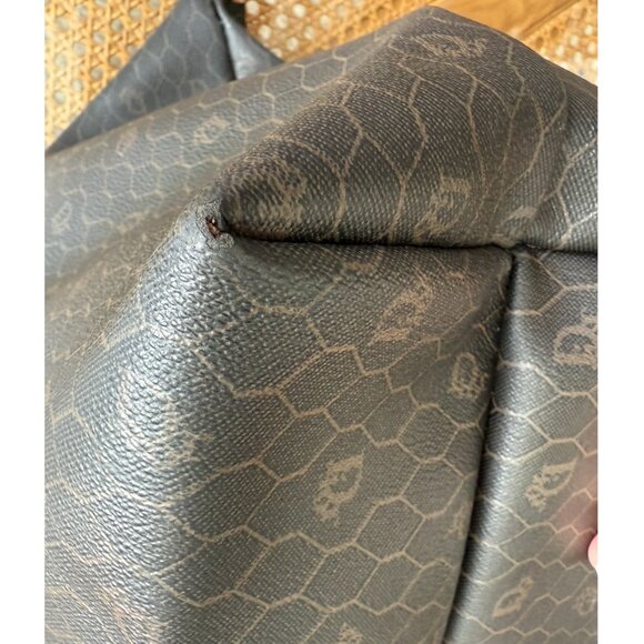 SOLD- Authentic CHRISTIAN DIOR Honeycomb Monogram Tote - Picture 10 of 16